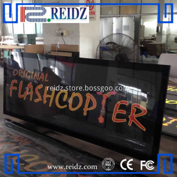 Custom light box signs outdoor